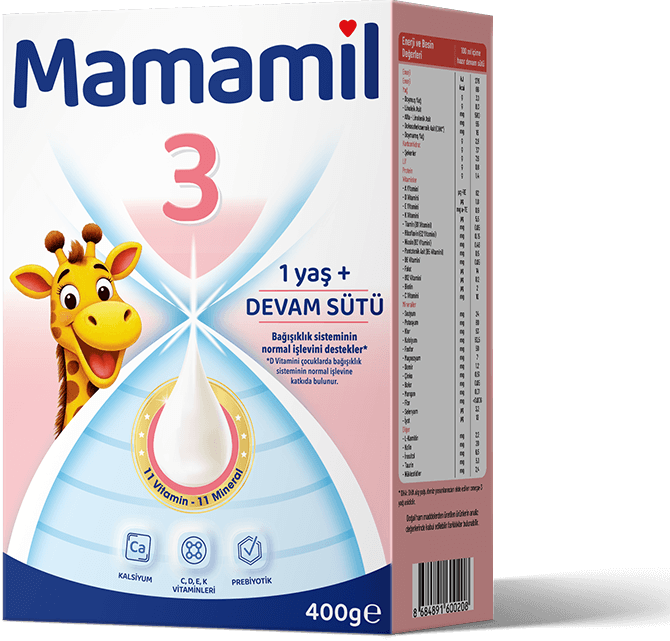 Mamamil 0-6 ay bebek sütü ürün kutusu